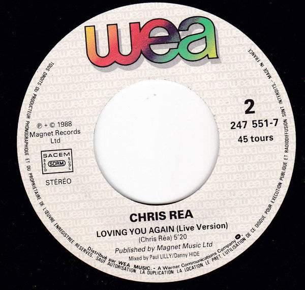 (Occasion) Genre: Pop, Folk, World, &amp; Country Style: Chanson Année: 1990 [Vinyle 45Tours]