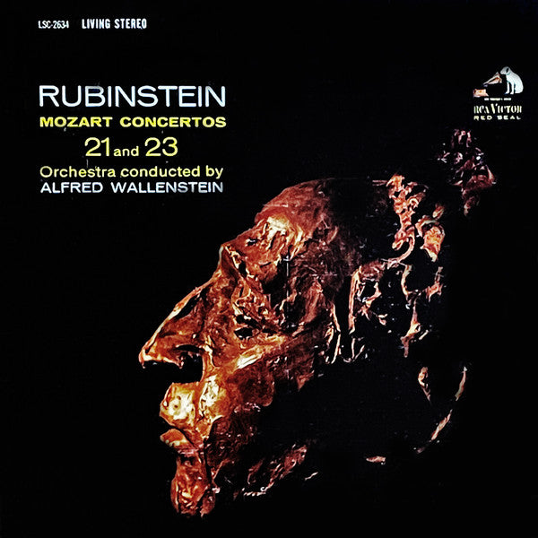 (occasion) Rubinstein, Mozart, Alfred Wallenstein – Concertos Pour Piano N°21 Et N°23 [Vinyle 33 Tours]