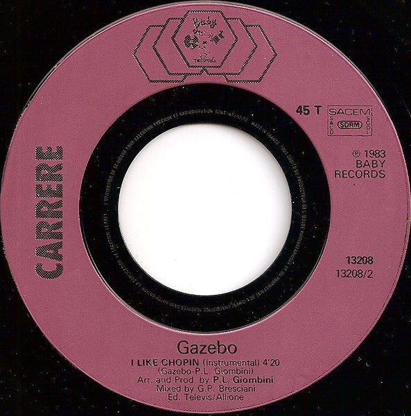 (Occasion) Gazebo – I Like Chopin[Vinyle 45Tours]