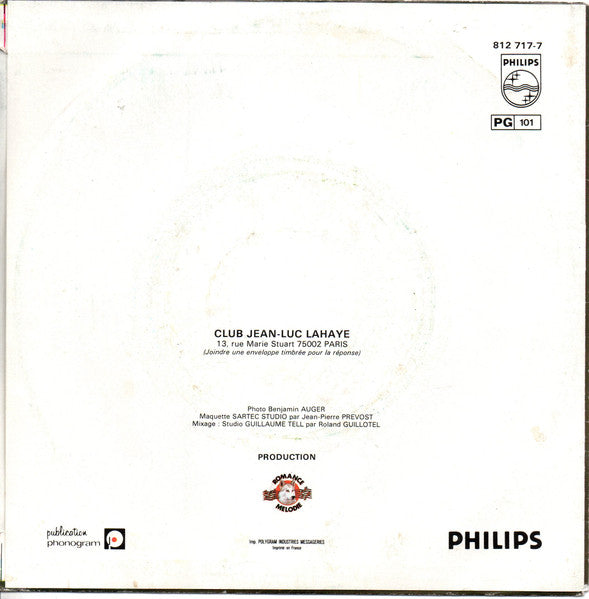 (Occasion) Jean-Luc Lahaye Decibelle [Vinyle 45 Tours]