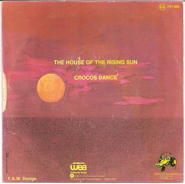 (Occasion ) Revelacion – The House Of The Rising Sun / Crocos Dance [Vinyle 45 Tours]