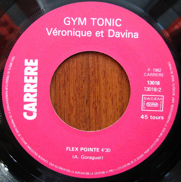 (Occasion) Véronique & Davina – Gym Tonic (Indicatif De L'emission) [Vinyle 45Tours]