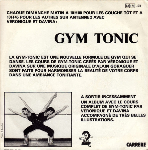 (Occasion) Véronique & Davina – Gym Tonic (Indicatif De L'emission) [Vinyle 45Tours]
