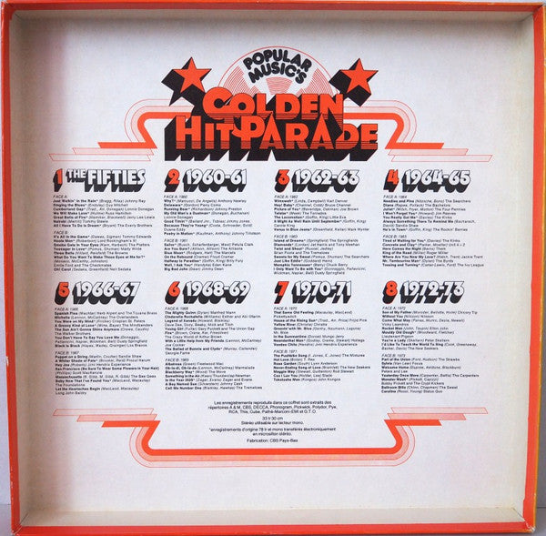 (Occasion) Various – Popular Music's Golden Hit Parade [Vinyle 33Tours]