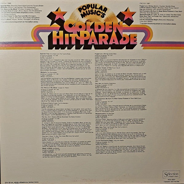 (Occasion) Various – Popular Music's Golden Hit Parade [Vinyle 33Tours]