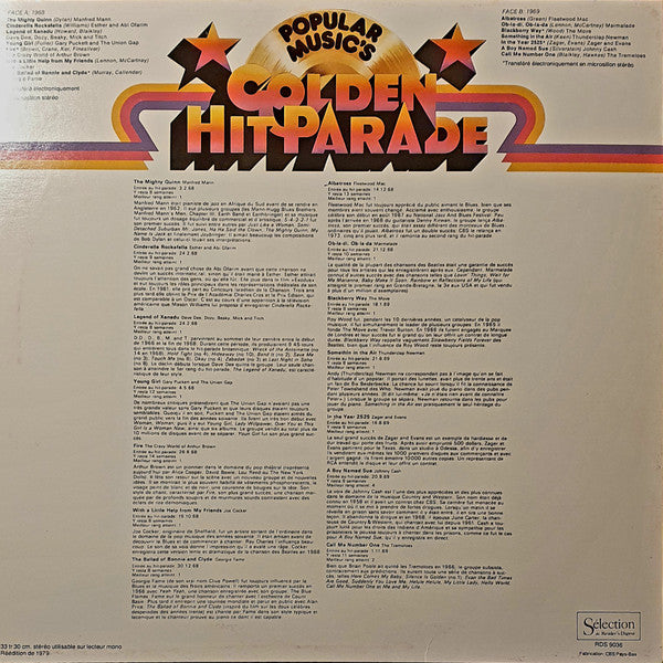 (Occasion) Various – Popular Music's Golden Hit Parade [Vinyle 33Tours]