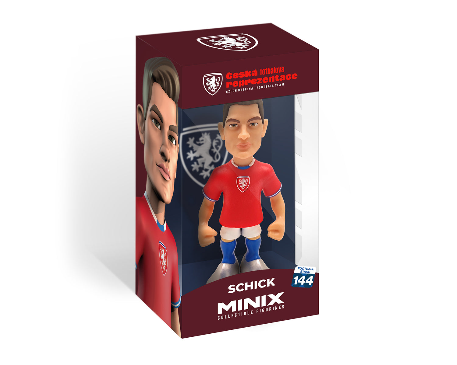 Minix - Football Stars #144 - CZECH National Football Team - Schick 10 - Figurines PVC 12 cm - flash vidéo