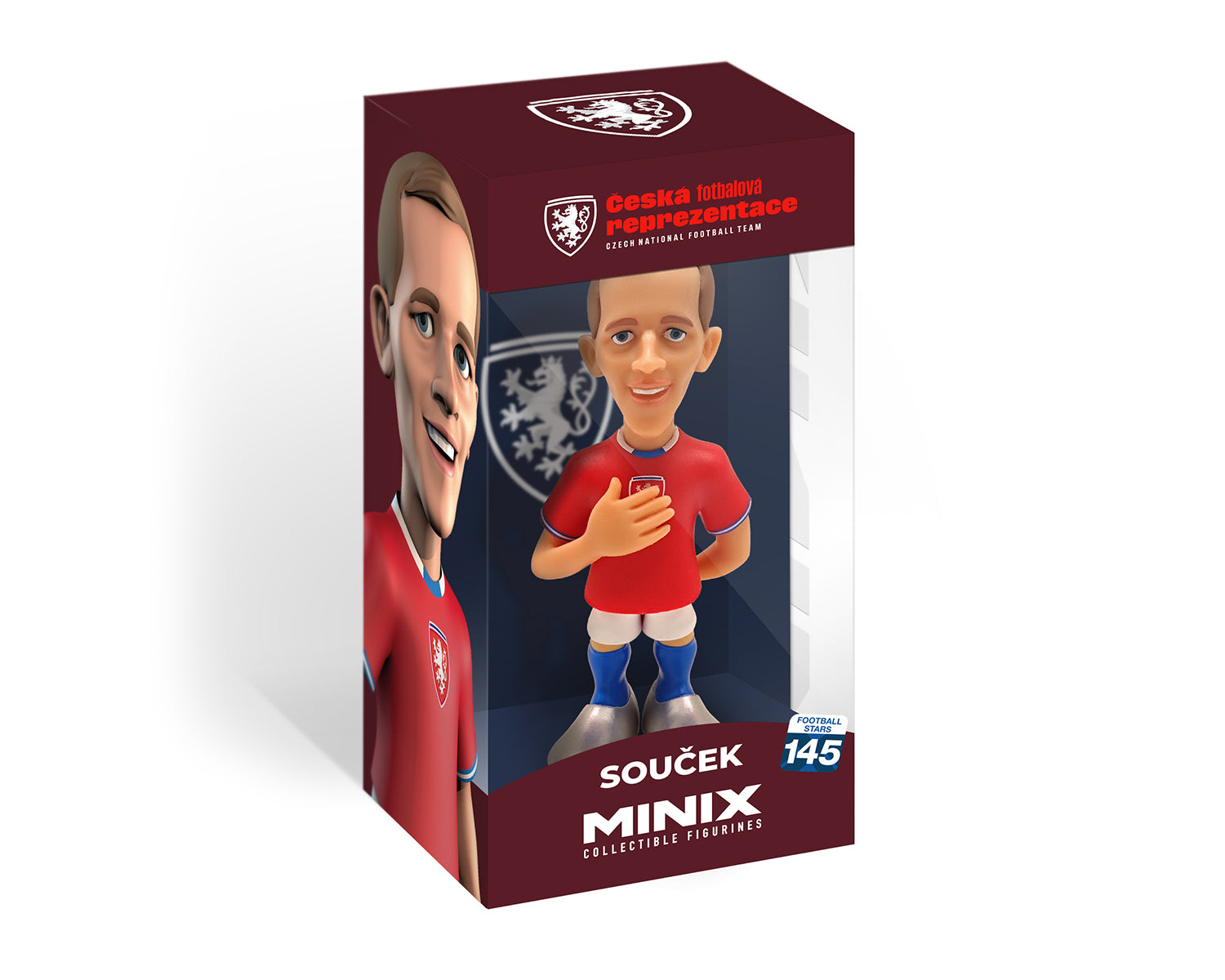 Minix - Football Stars #145 - CZECH National Football Team - Soucek 22 - Figurines PVC 12 cm - flash vidéo