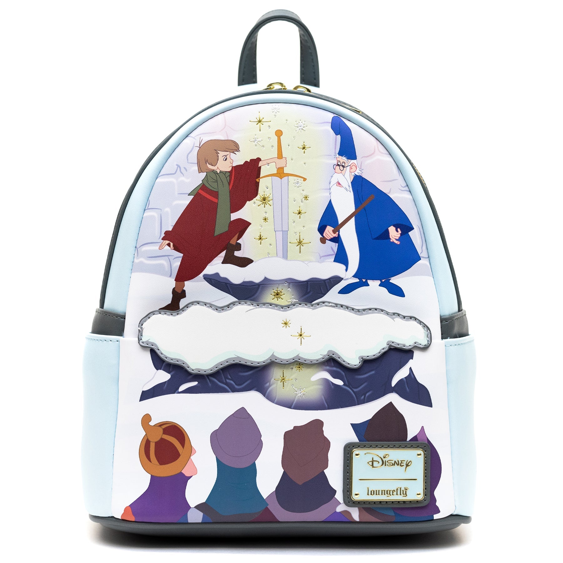 Loungefly: Disney - Sword in the Stone Mini Backpack - flash vidéo