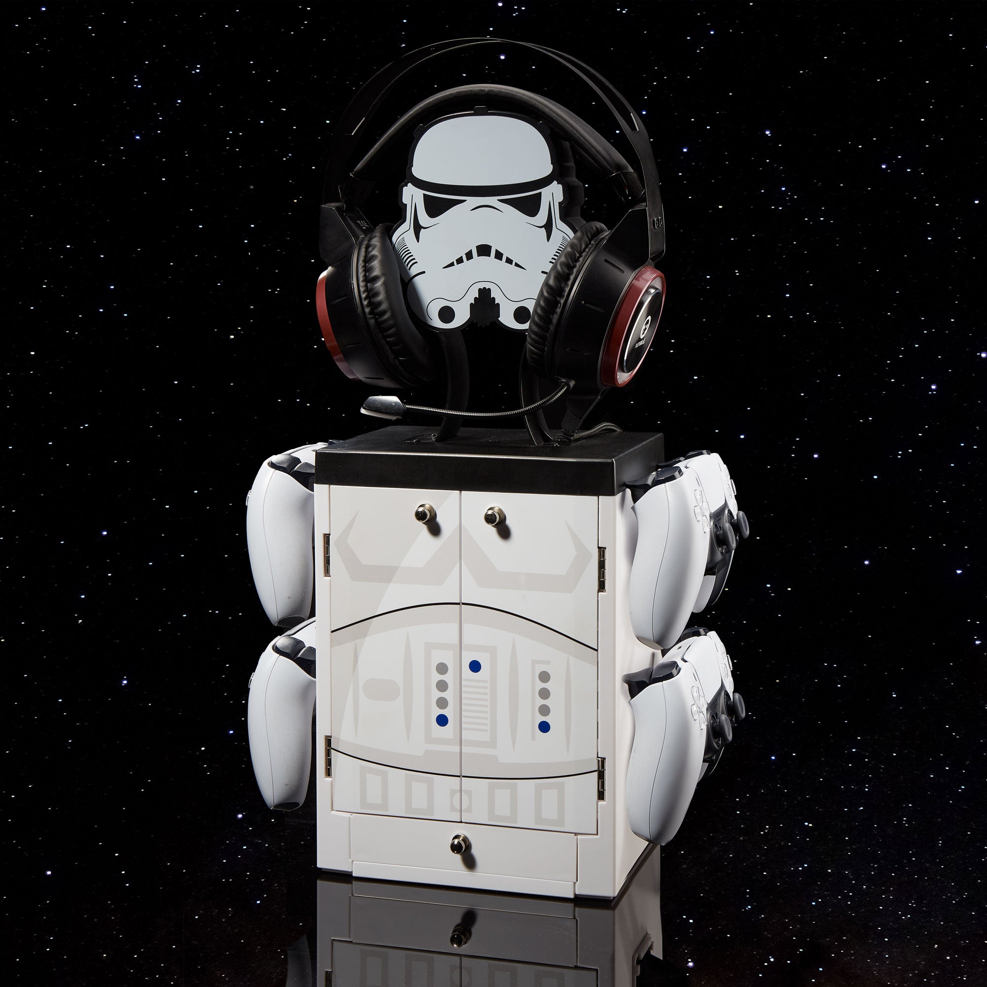 Star Wars - Meuble de rangement officiel Stormtrooper pour gamer