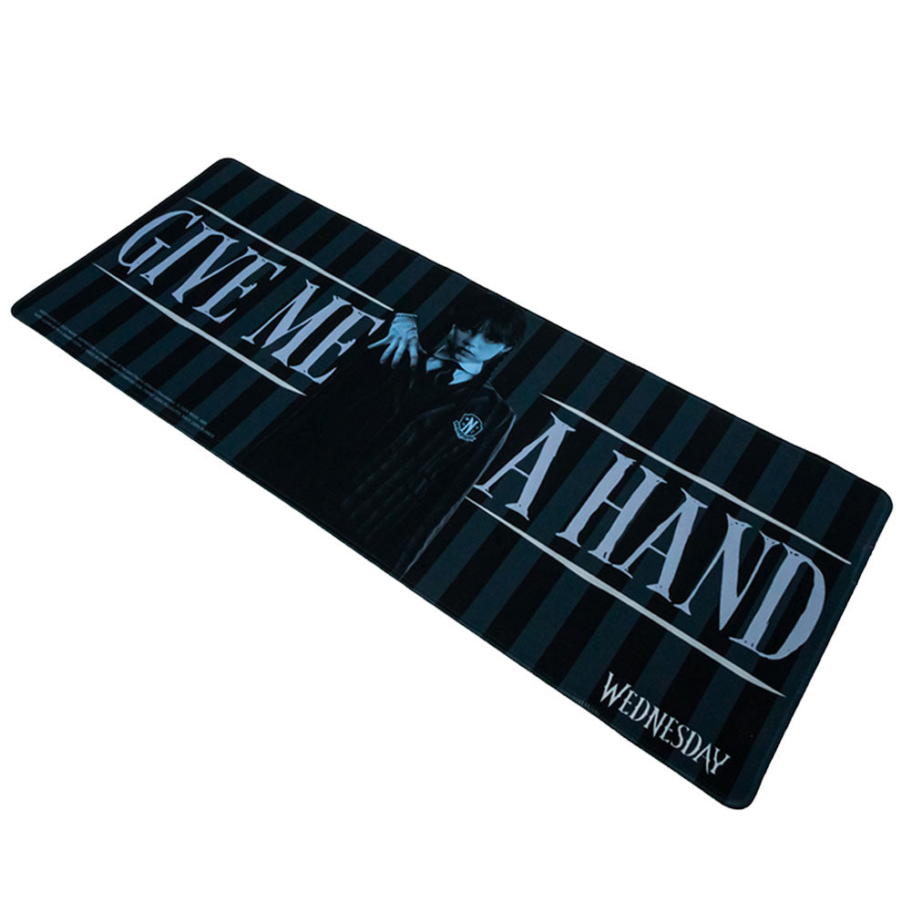Mercredi - Tapis de souris Jumbo 70x30cm - flash vidéo