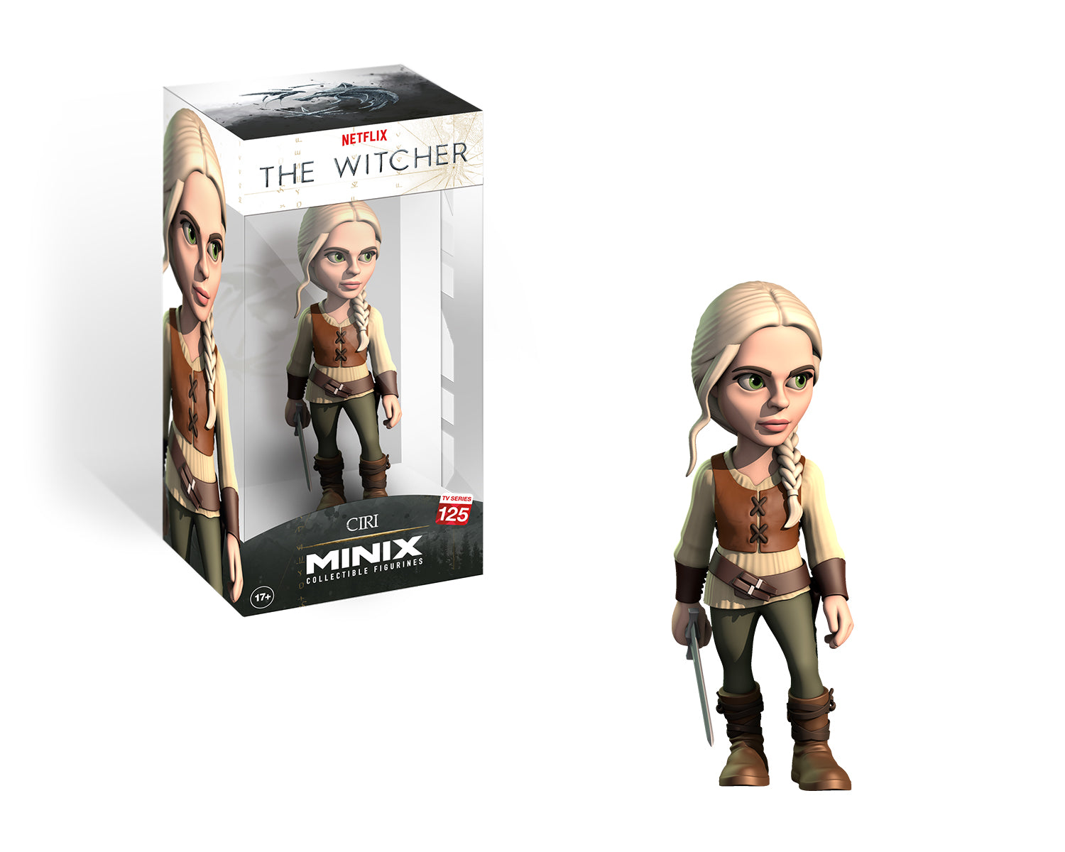 Minix - TV Series # - The Witcher S3 - Ciri - Figurine 12cm