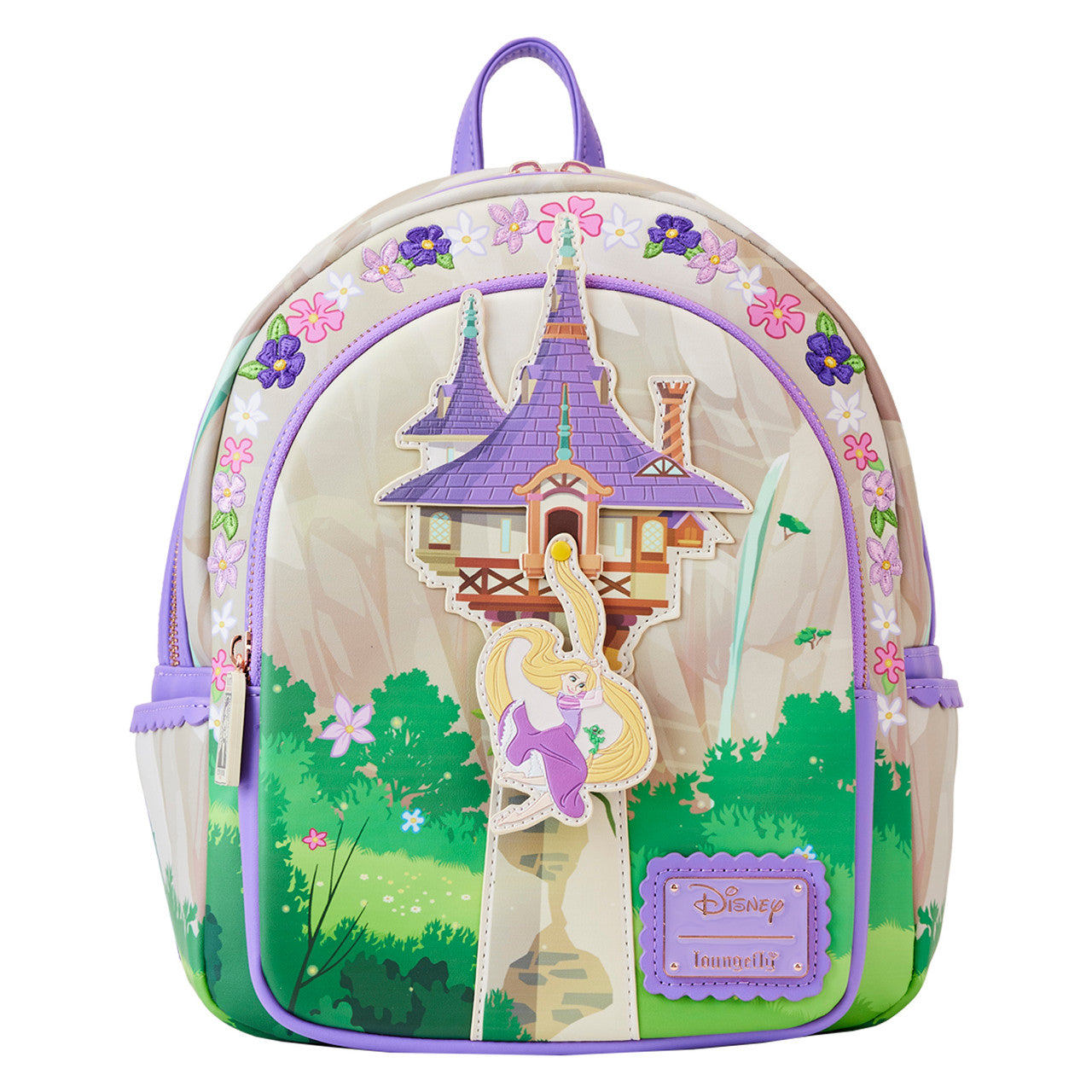 Loungefly: Disney - Tangled Rapunzel Swinging From Tower Mini Backpack