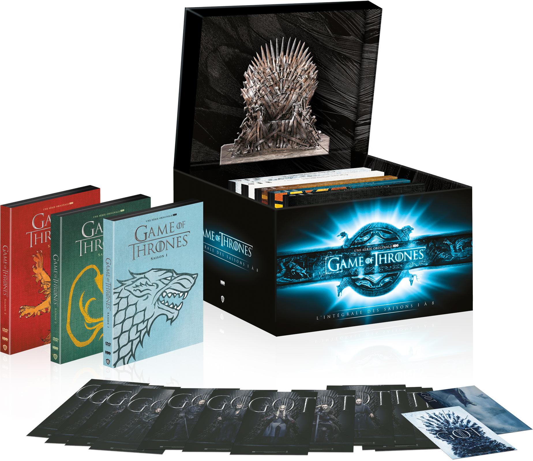 Game of Thrones (Le Trône de Fer) - L'intégrale des saisons 1 à 8 [DVD]