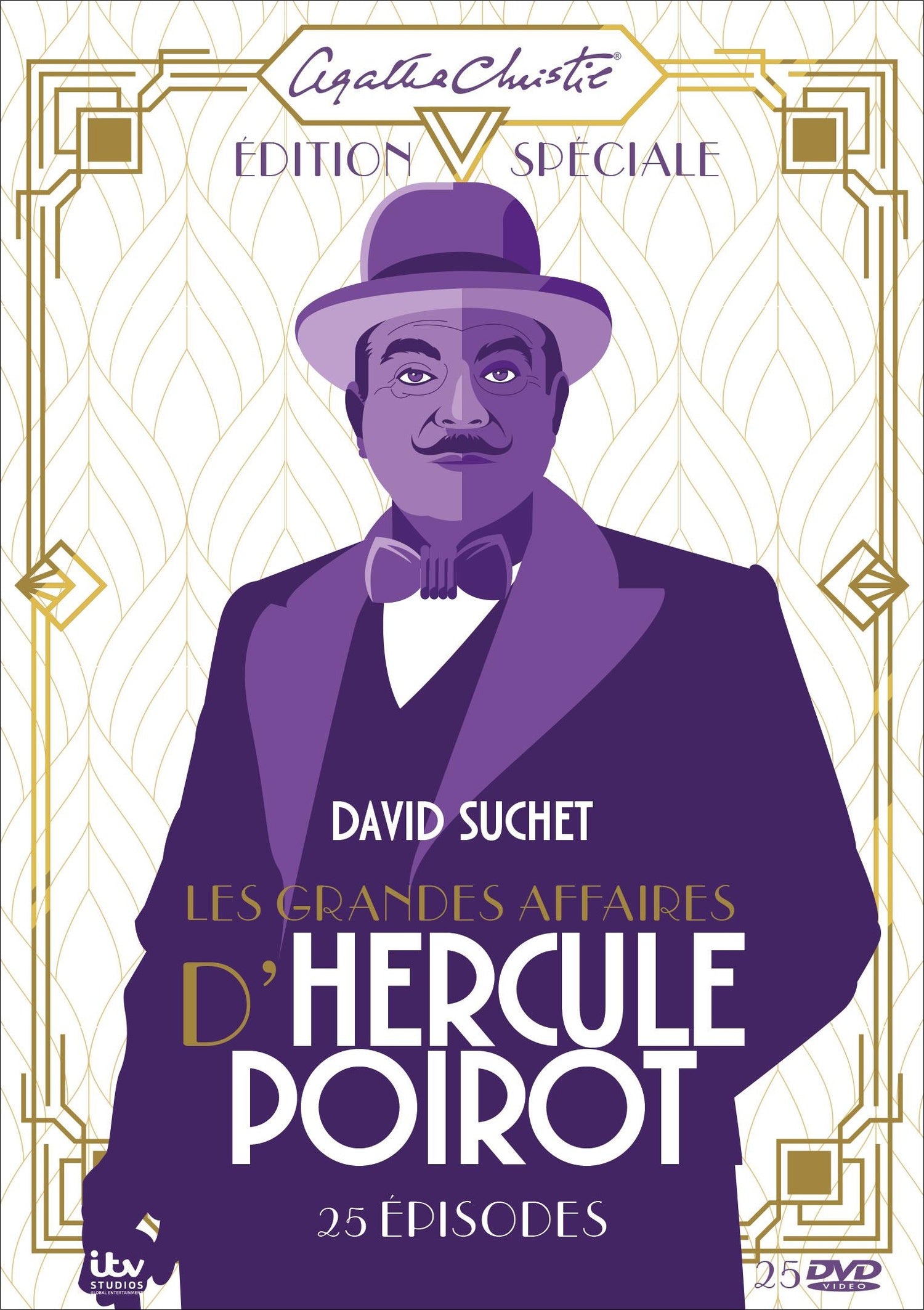 Agatha Christie : Les grandes affaires d'Hercule Poirot - Coffret 25 épisodes [DVD]