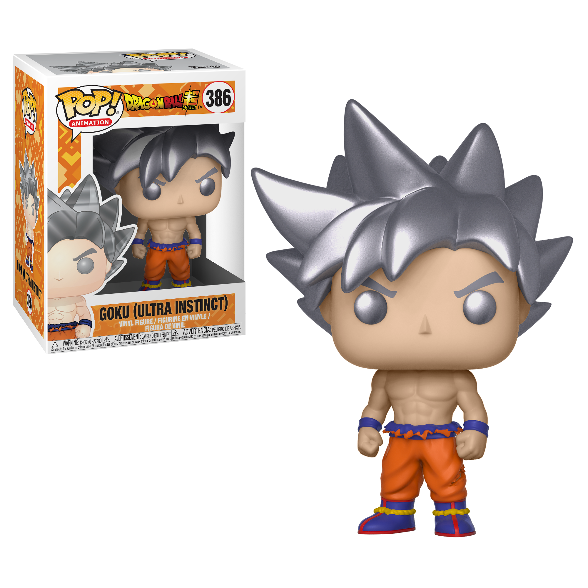 Funko Pop! Animation: Dragon Ball Super - Goku (Ultra Instinct) - flash vidéo