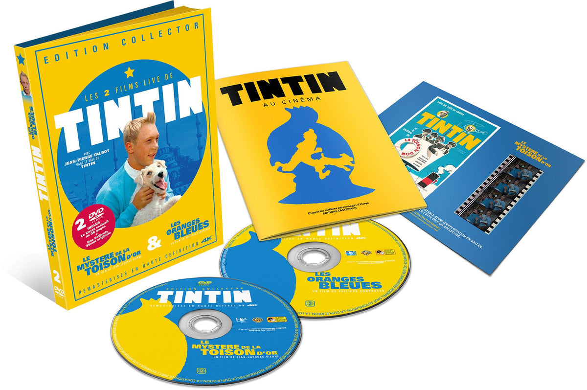 Tintin et le mystère de la toison d'or + Tintin et les oranges bleues [DVD]