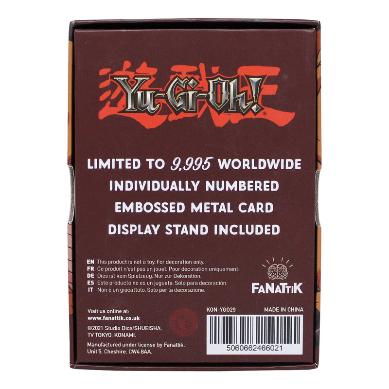 Yu-Gi-Oh! - Carte métallique "Bébé Dragon" en Édition Limitée