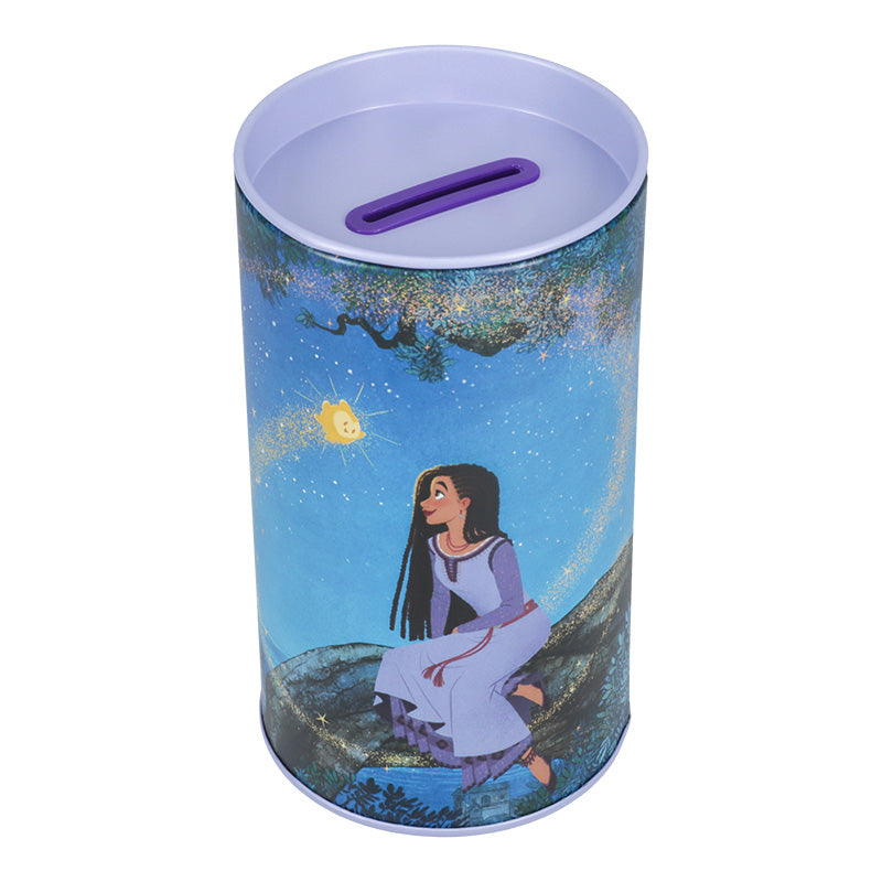 Disney - Wish : Asha et la Bonne Étoile - Tirelire en métal - flash vidéo