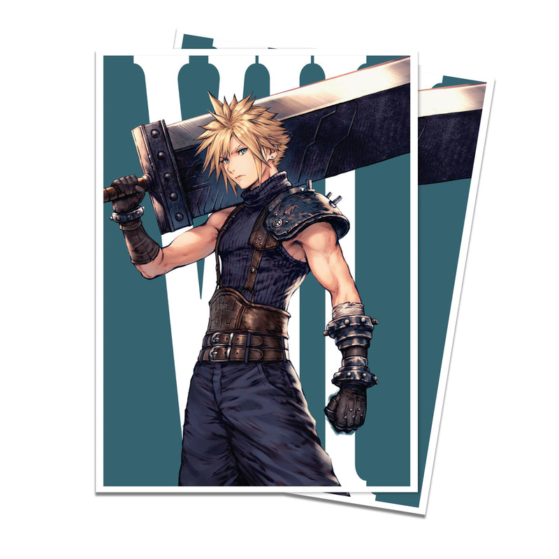Ultra Pro - Magic: The Gathering - Final Fantasy - Pochettes de protection APEX Deck Cloud, Ex-SOLDIER 105p.