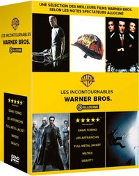 Allociné - Top 5 des films Warner : Full Metal Jacket + Gravity + Gran Torino + Les affranchis + Matrix [DVD]