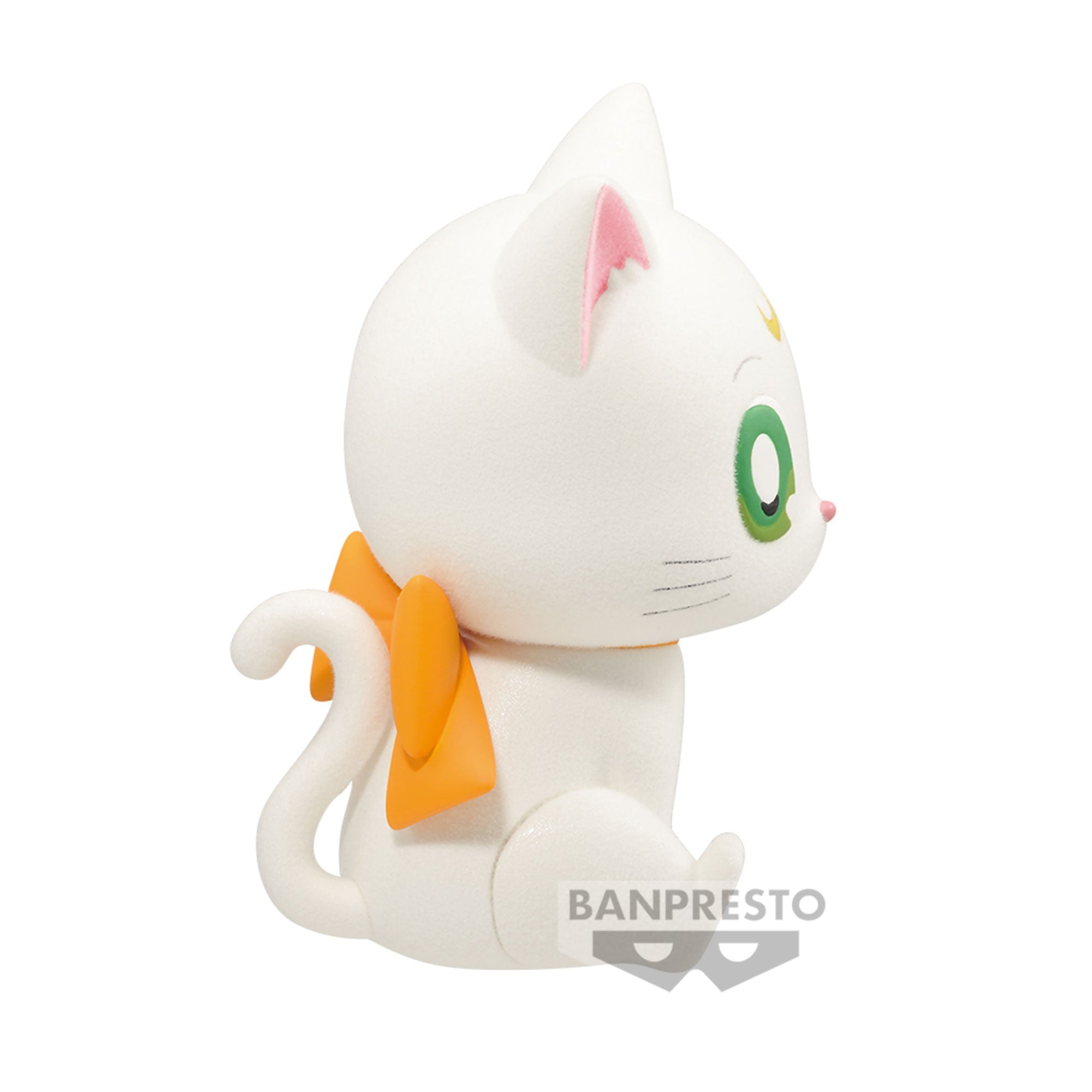 Pretty Guardian Sailor Moon Cosmos the Movie - Fluffy Puffy - Luna/Artemis - Big Ribbon - (Ver.B: Artemis) Statue 7cm - flash vidéo