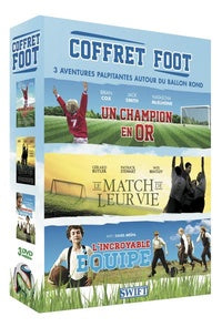 Coffret Football : Un champion en or + L'incroyable équipe + Le match de leur vie [DVD]