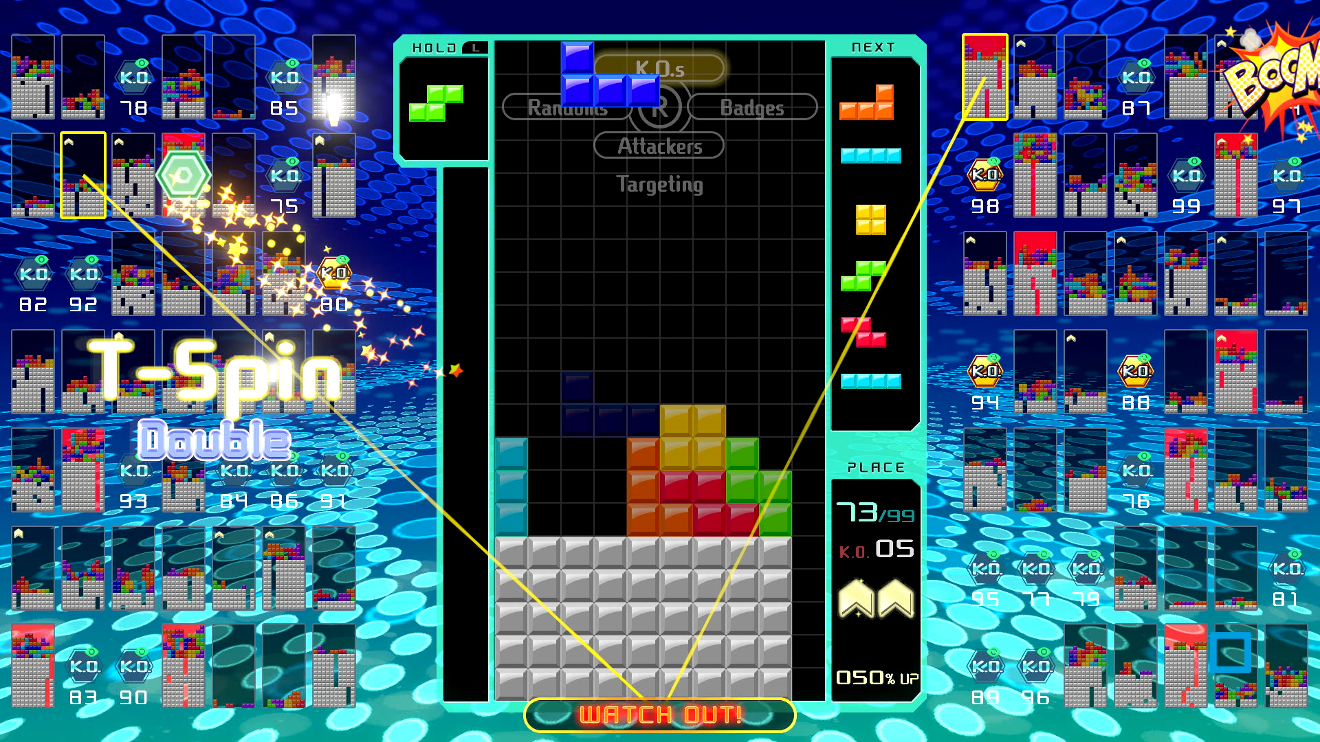 Tetris 99 + Abonnement Nintendo Switch Online 12 mois - flash vidéo