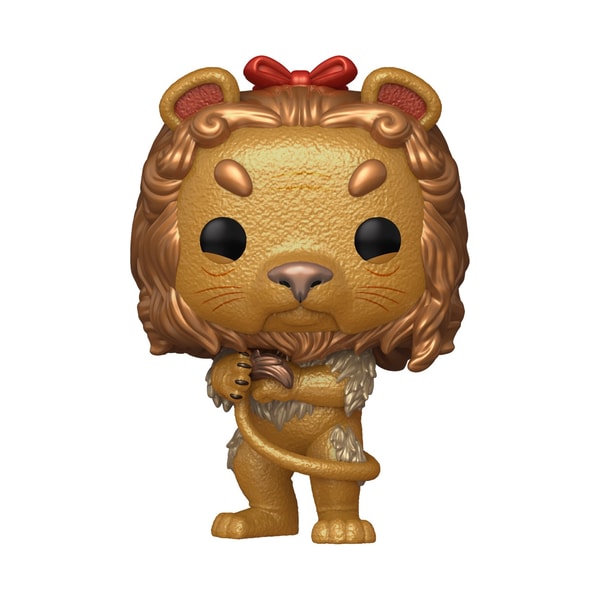 Funko Pop! Movies: The Wizard of Oz - Cowardly Lion (Chance of Flocked Chase Edition) - flash vidéo