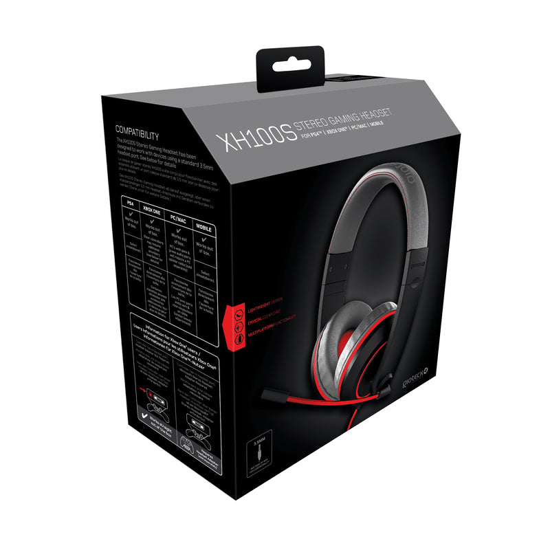 Gioteck - Casque de jeu stéréo XH100S pour PS5, PS4, Xbox Series, Xbox One, PC, Mac et Mobile
