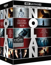 Collection Christopher Nolan : Dunkerque + The Dark Night Trilogy + Inception + Interstellar + Le Prestige [4K Ultra HD]