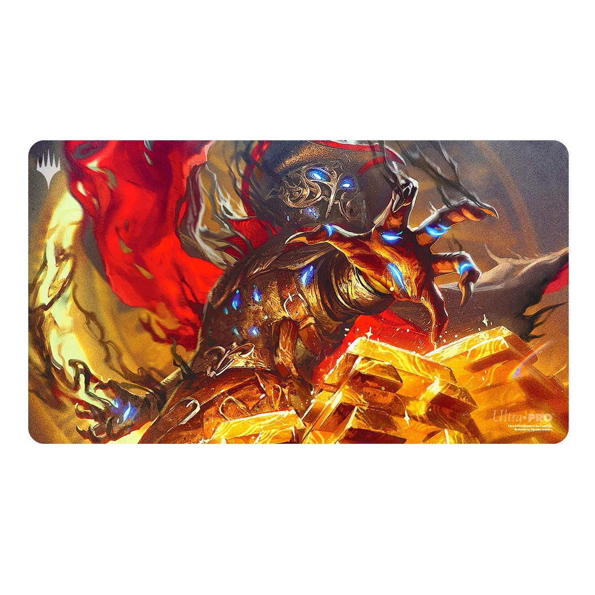 Ultra Pro - Magic: The Gathering - Outlaws of Thunder Junction - Tapis de jeu Gonti, acquéreur avisé (60 x 34 cm) - flash vidéo