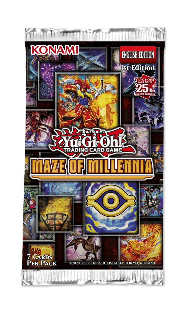 Yu-Gi-Oh! TCG - Maze of Millennia Booster Pack (Cardboard Blister) - flash vidéo