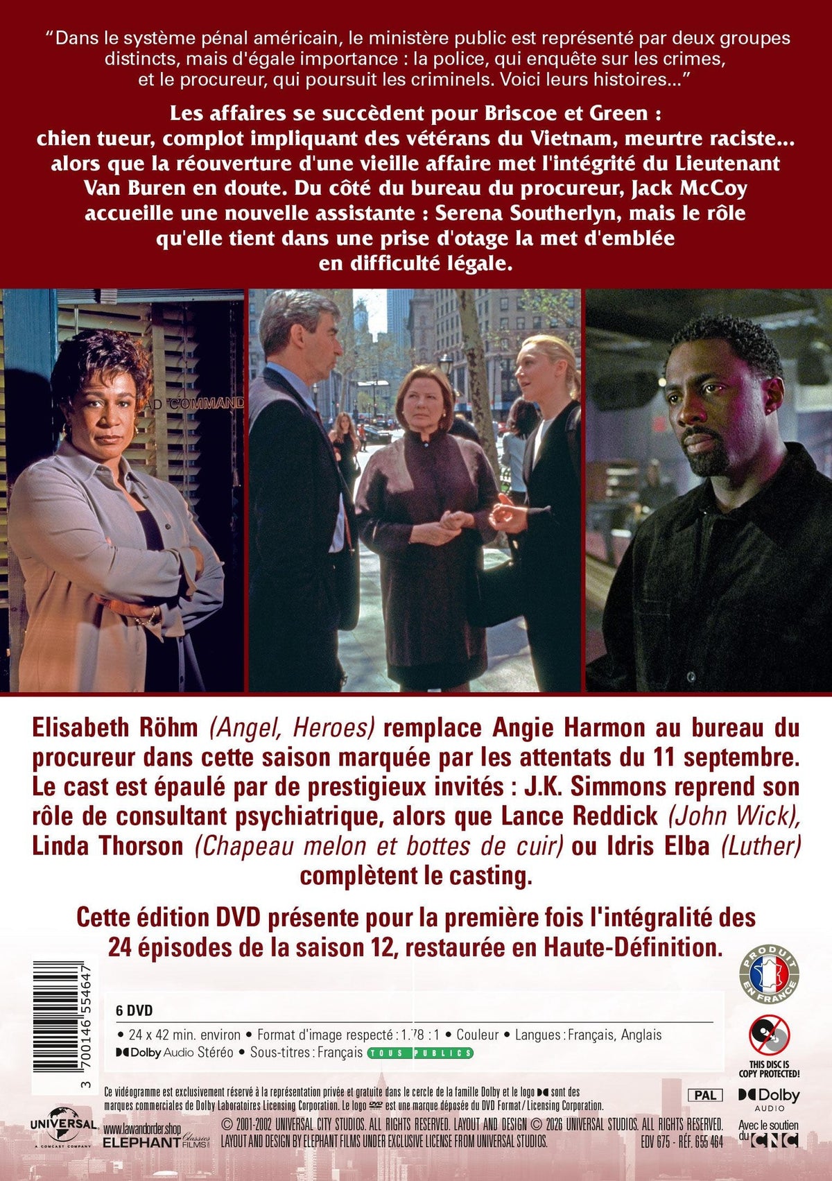 New York, police judiciaire (Law & Order) - Intégrale saison 12 [DVD]