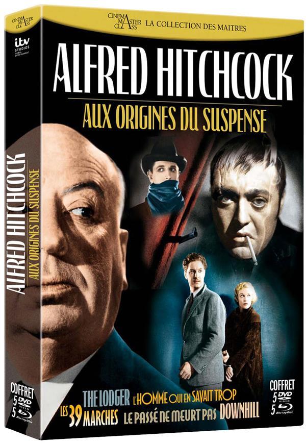 Alfred Hitchcock : Aux origines du suspense - Coffret : Les Cheveux d'or + C'est la vie + Le Passé ne meurt pas + L'Homme qui en savait trop + Les 39 marches [Blu-ray]