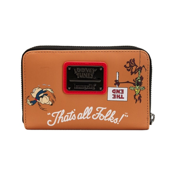 Loungefly: Warner Bros - Looney Tunes - That's All Folks Zip Around Wallet - flash vidéo