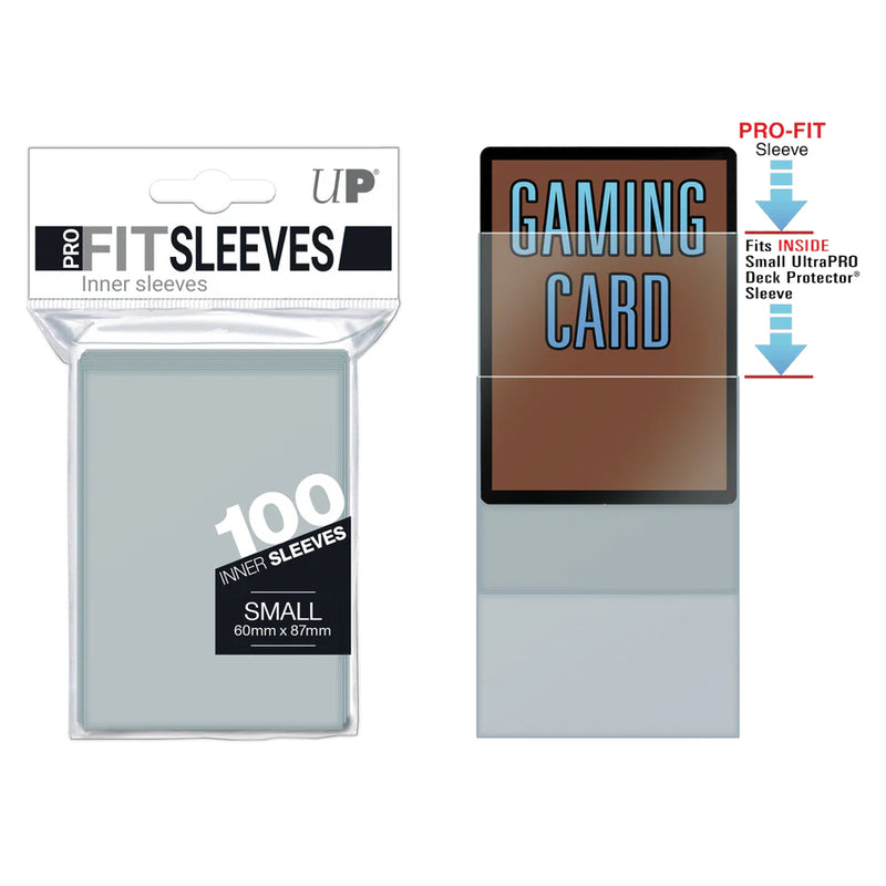 Ultra Pro - PRO-Fit Sachet de 100 protèges cartes petit format (60 x 87 mm)