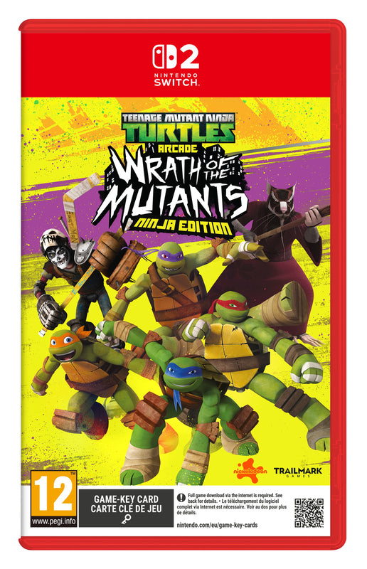 Teenage Mutant Ninja Turtles Arcade: Wrath of the Mutants - Ninja Edition - Game-key Card