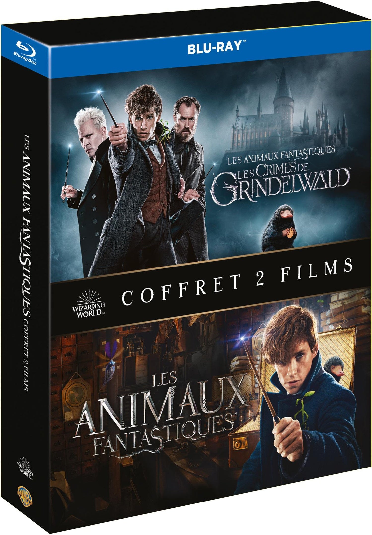 Les Animaux fantastiques + Les Animaux fantastiques : Les Crimes de Grindelwald [Blu-ray]
