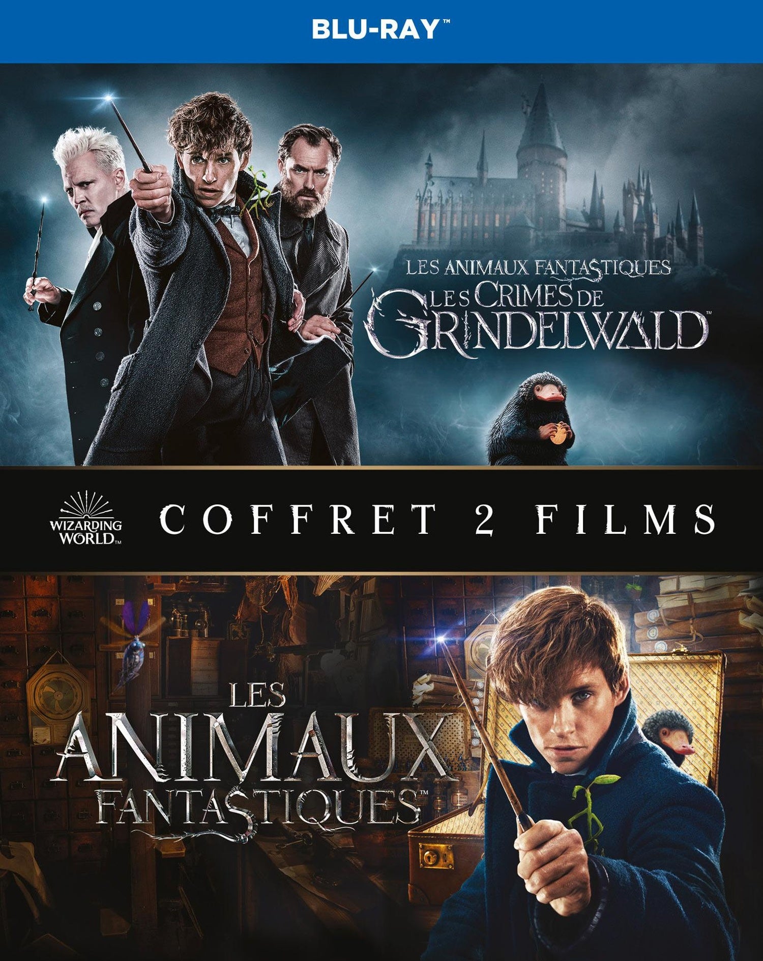 Les Animaux fantastiques + Les Animaux fantastiques : Les Crimes de Grindelwald [Blu-ray]
