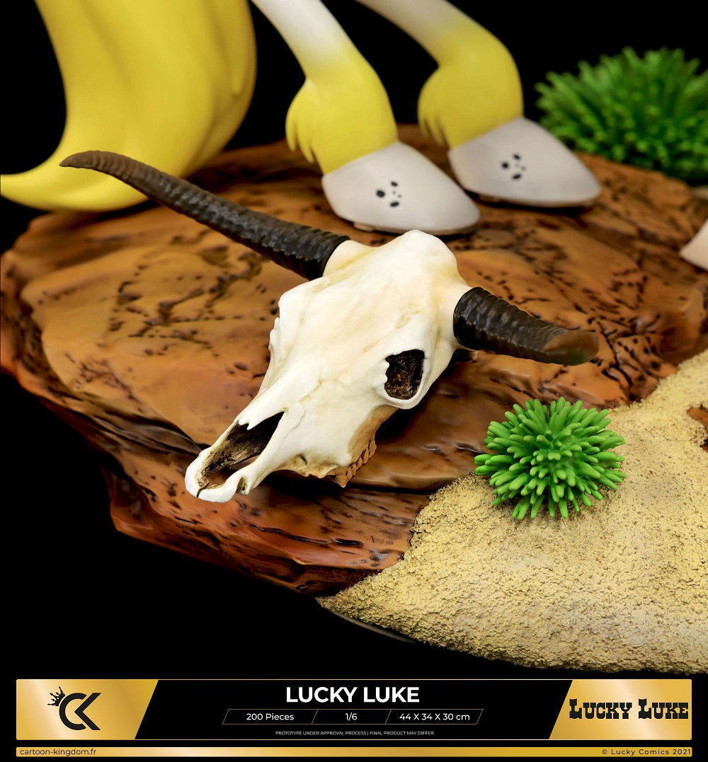 Cartoon Kingdom - 1:6 Statues - Lucky Luke Statue 44cm - flash vidéo
