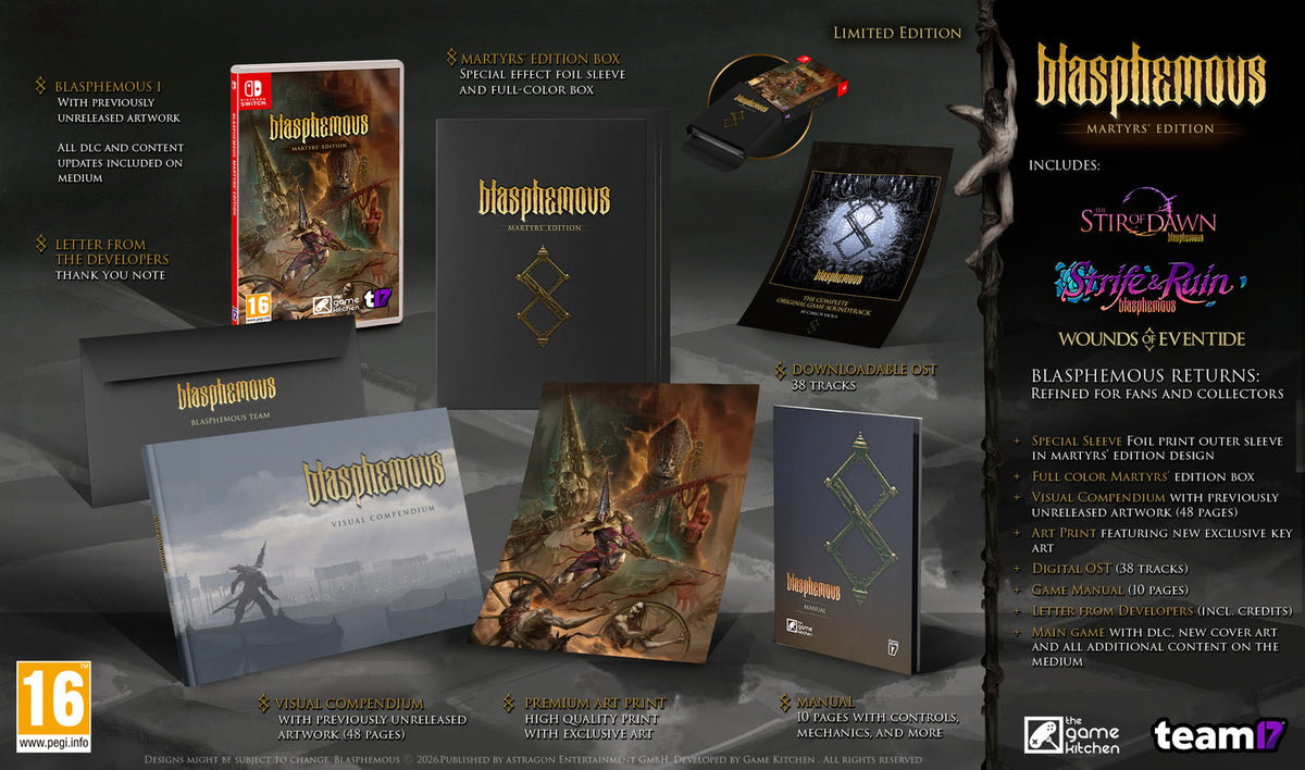 Blasphemous: Martyr's Edition - Limited Edition