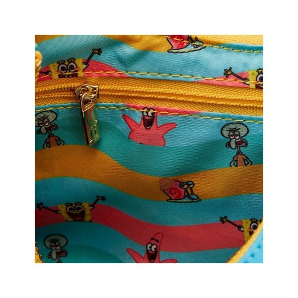 Loungefly: Nickelodeon - SpongeBob SquarePants - SpongeBob SquarePants Group Shot Crossbody Bag - flash vidéo