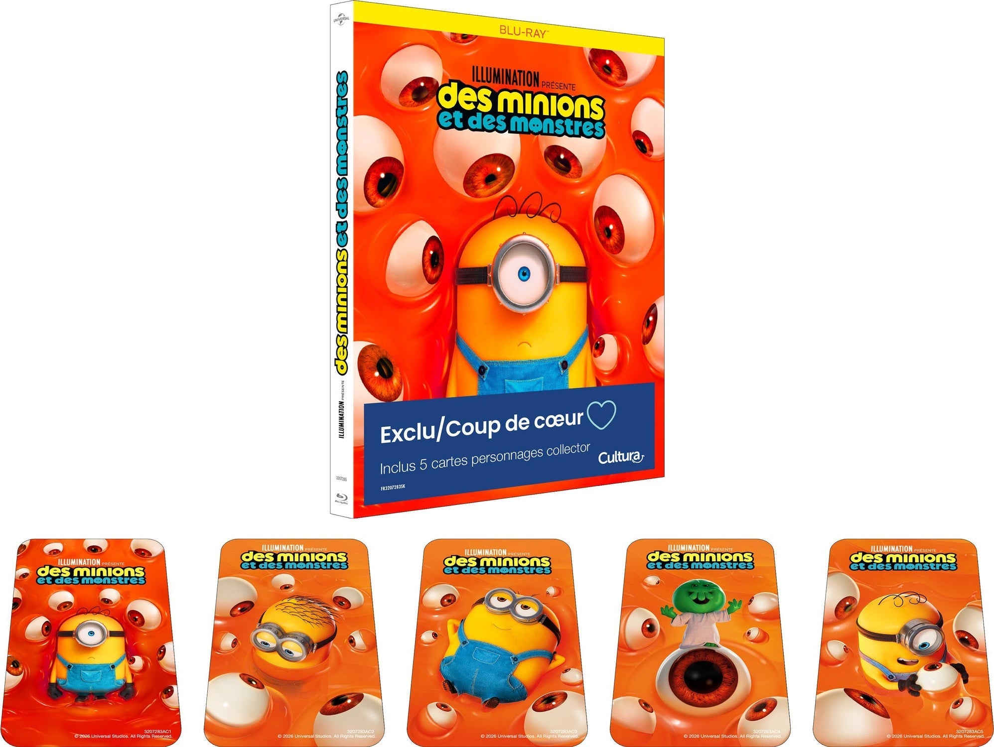 Des Minions et des monstres [Blu-ray]