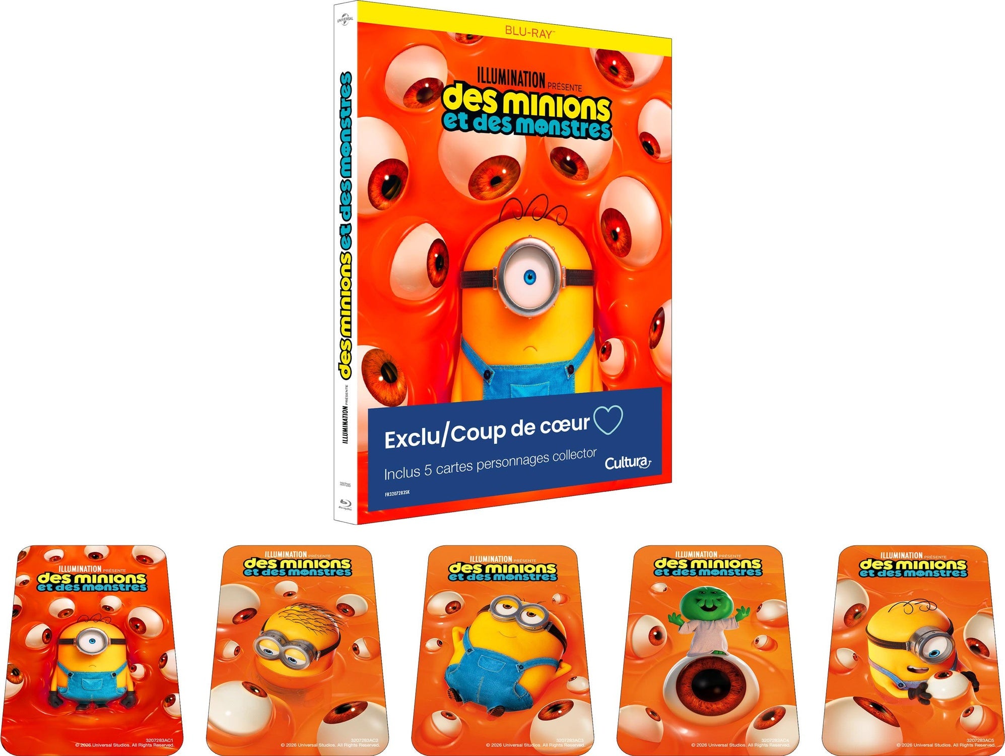 Des Minions et des monstres [Blu-ray]