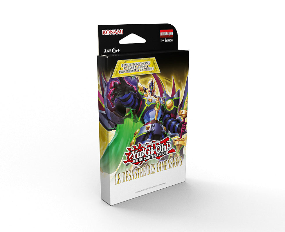 Yu-Gi-Oh! JCC - Pack de 3 Boosters Le Désastre des Dimensions (Blister cartonné)