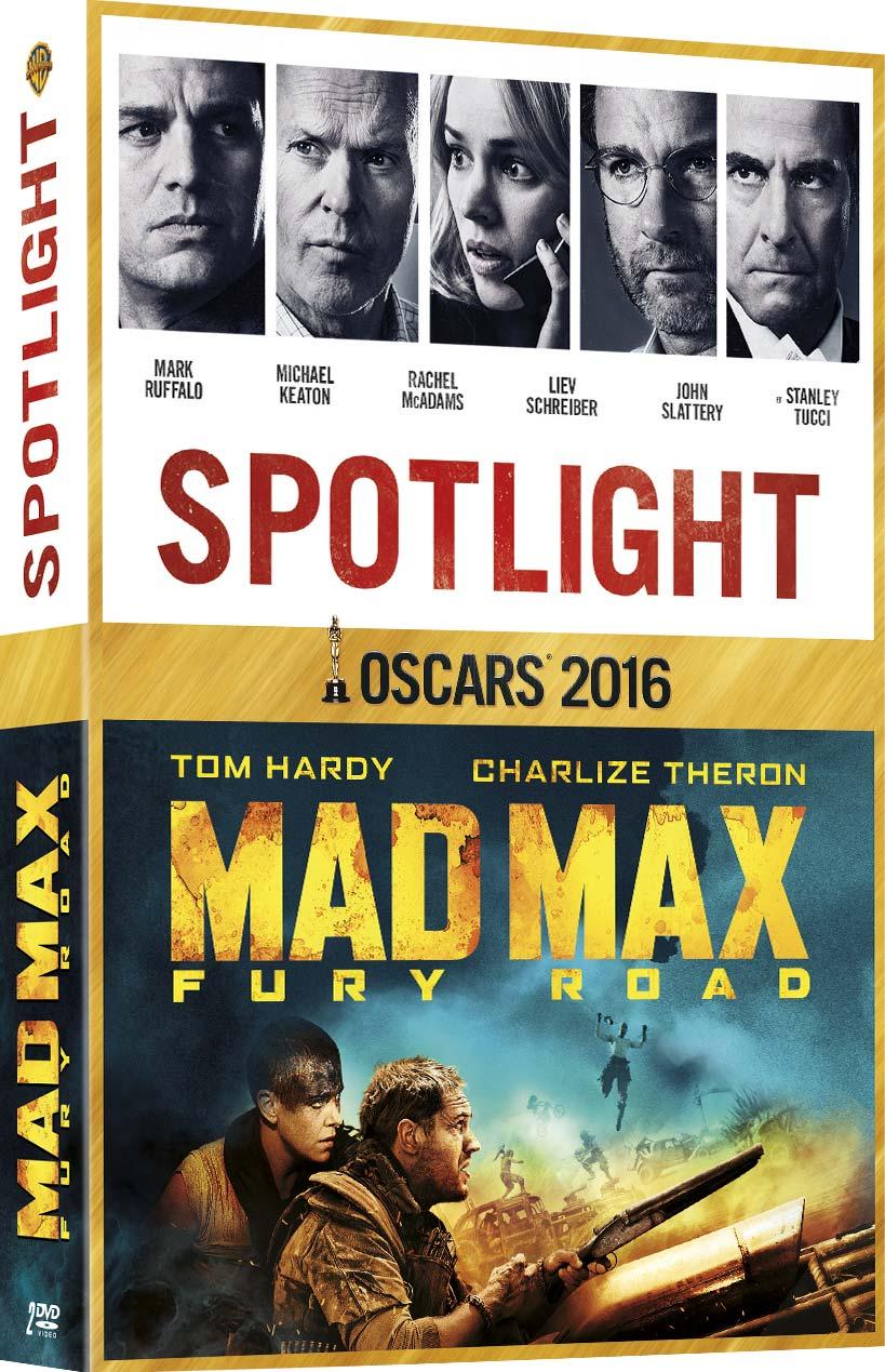 Coffret Oscars 2016 : Spotlight + Mad Max Fury Road [DVD]