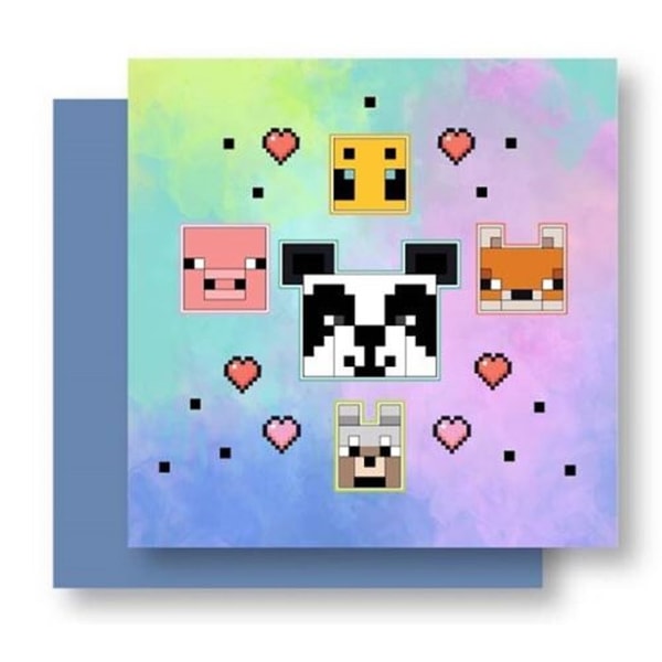 Minecraft - Coussin décoratif en Velboa Animaux 35cm - flash vidéo