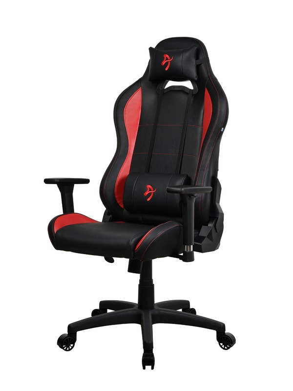 Arozzi Torretta - Chaise Gaming en PU souple - Noir/Rouge - flash vidéo