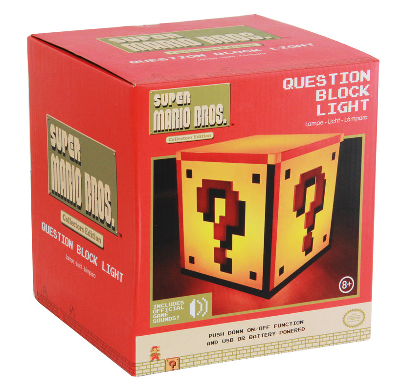 Nintendo - Super Mario Bros. Question Block Light V2